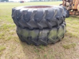 Set of 18.4 x 38 Rim & Tire