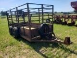 Homemade 12' Stock Trailer