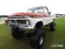 1976 Ford F250 Ranger XLT Pickup, s/n F264TB00134 (No Title - Bill of Sale