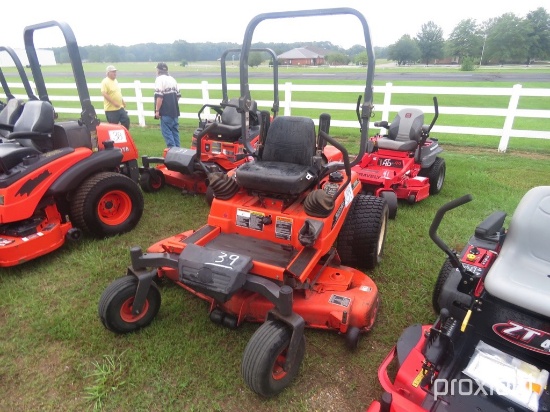 Kubota ZD21 Zero-turn Mower, s/n 42272: 60" Deck, Meter Shows 869 hrs