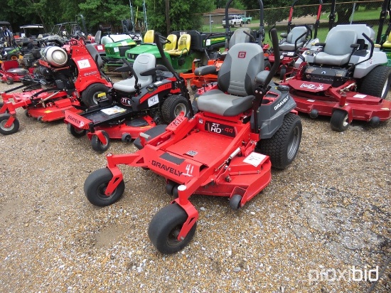 2017 Gravely ZT44HD Zero-turn Mower, s/n 000354: 44" Cut, Kawasaki 21.5hp E