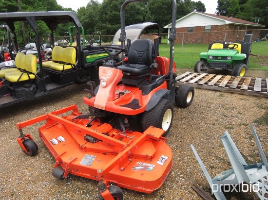 Kubota F3680 Front Deck Mower, s/n 16854: 72" Deck, Diesel, Meter Shows 127