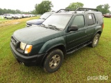 2000 Nissan Xterra, s/n 5N1ED28Y2YC511389: Odometer Shows 349K mi.