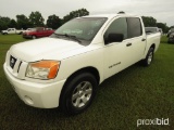 2008 Nissan Titan Pickup, s/n 1N6BA07D28N354502: 4-door, V8 Eng., Odometer