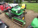 John Deere 2653A Pro Utility Mower, s/n 110465: Diesel, Meter Shows 1784 hr