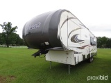 2013 Forest River Wildcat 5th Wheel Travel Trailer, s/n 4X4FWCG28DV027399 (