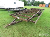 Shopbuilt 21' Trailer (No Title - Bill of Sale Only): 9' Wide, Bumper-pull,