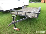 Shopbuilt 18' Trailer (No Title - Bill of Sale Only): T/A, Bumper-pull, Dov