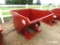 1.75 yard Heavy-duty Trash Hopper Attachment for Skid Steer