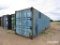 40' Shipping Container, s/n GESU4186080: High Cube