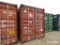 40' High Cube Shipping Container, s/n TRLU7542886