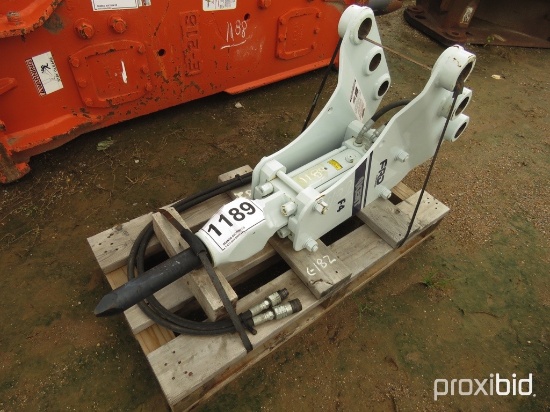 Kent F4 Hydraulic Hammer, s/n 9928: fits Mini Excavator