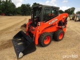 2017 Kubota SSV65 Skid Steer, s/n 14222: C/A, Meter Shows 20 hrs