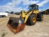 2009 Komatsu WA380-6 Rubber-tired Loader, s/n A53499: C/A, GP Bkt., Coupler