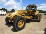 Cat 140G Motor Grader, s/n 72V08876: C/A, Mid-mount Scarifier, 14' Moldboar