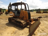 2006 Case 650K Series 2 Dozer, s/n CAL002983: Canopy, Sweeps, Meter Shows 3