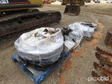 Lot containing New Undercarraige Parts: Rails, Rollers, Idlers, Sprockets,