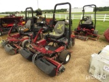 Toro GreensMaster 3150Q Reel Mower, s/n 314001040: Vanguard 18hp Eng.