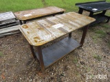 Heavy-duty 30x57 Welding Shop Table w/ Shelf