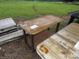 Heavy-duty 30x57 Welding Shop Table w/ Shelf