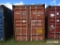 40' Shipping Container, s/n TCNU9097160: High Cube