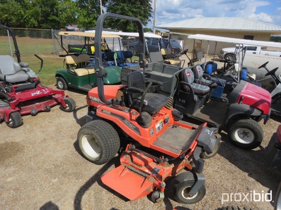 Kubota ZD21F Zero-turn Mower, s/n 56529: Meter Shows 699 hrs