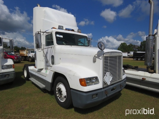 1998 Freightliner FLD120 Truck Tractor, s/n 1FUWDMCA2WP925821: S/A, Day Cab