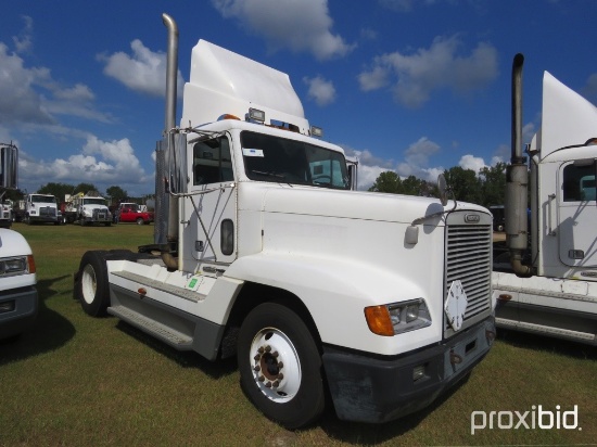 1998 Freightliner FLD120 Truck Tractor, s/n 1FUWDMCA8WP902852: S/A, Day Cab