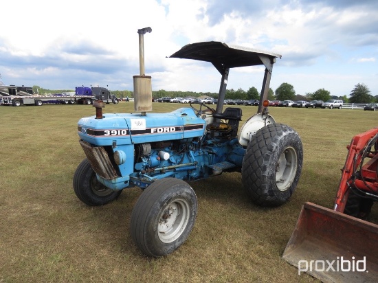 Ford 3910 Tractor, s/n BB53595: 2wd, Diesel