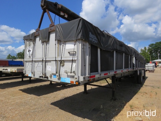 1988 Ravens 45' Flatbed Trailer, s/n 1R1F24526JE880517: 120" Spread Axle, A