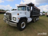 2000 Mack RD690S Tri-axle Dump, s/n 1M2P264C9YM029903: Maxitorque 7-sp.