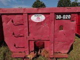 30-yard Roll Off Container, s/n 30112001 (Selling Offsite - Located in Head