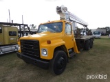 1984 International Boom Truck, s/n 1HTLKTVRXE4A64139: DT466 Eng.