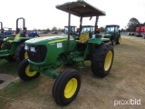 John Deere 5065E Tractor, s/n PY5065E001884: 2wd, 2-post Canopy, Meter Show