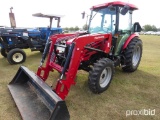 Mahindra 2565ST MFWD Tractor, s/n 65GCH00087: C/A, w/ Mahindra 2565CL Front