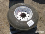 385/65R22.5 Rim and Tire