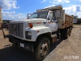 1998 Chevy C8500 Tandem-axle Dump Truck, s/n 1GBT7H4CXWJ111903 (Salvage): C