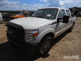 2012 Ford F350 Truck, s/n 1FT8W3A64CEB84422 (Salvage): Crew Cab, 6.2L Gas E