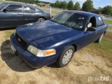 2008 Ford Crown Victoria, s/n 2FAFP71VX8X176405