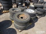 (12) Batwing Mower Tires w/ Rims