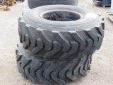 (2) H44.5x16.5-20 Tires and Rims: fits Front of New Holland Tractor