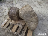 Pallet of 2 Rocks