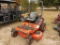 Kubota ZG327PA-60 Zero-turn Mower, s/n 52470: Meter Shows 1455 hrs