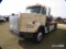 1995 Western Star Flatbed Truck, s/n 2WKNDCBE6SK937247: T/A, Hiab Crane