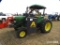 John Deere 6300 Tractor, s/n L06300K136976: 2wd, Canopy, w/ Alamo Boom Mowe