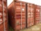 20' Shipping Container, s/n TRHU2740767