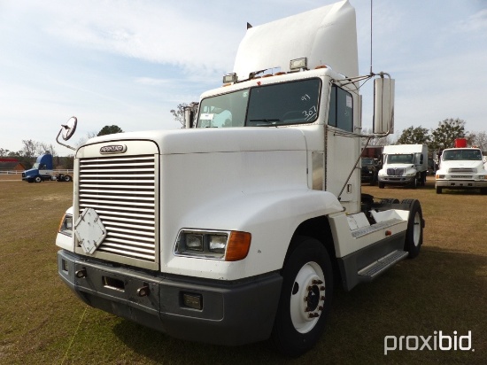 1997 Freightliner FLD120 Truck Tractor, s/n 1FUWDMCA5VP771930: S/A, Day Cab