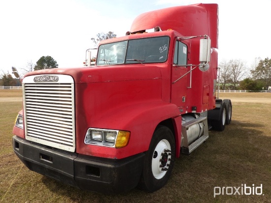 1993 Freightliner FLD Truck Tractor, s/n 1FUYDZYB4PH494322: 60 Series Detro