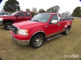 2008 Ford F150 XLT Pickup, s/n 1FTRF02538KC58494: 2wd, 5.4L Eng., Odometer