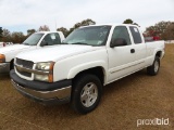 2004 Chevy Silverado Pickup, s/n 1GCEK19T34E333370: Odometer Shows 161K mi.